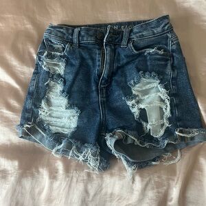 High waisted American eagle shorts